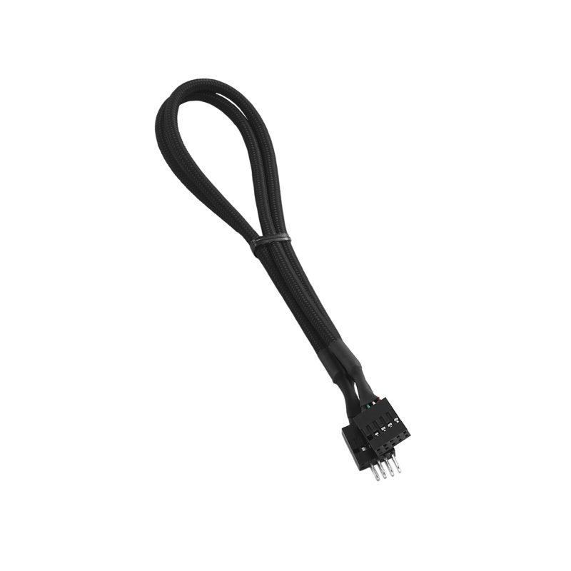 CableMod ModFlex Sleeved Internal USB Black, 30cm 