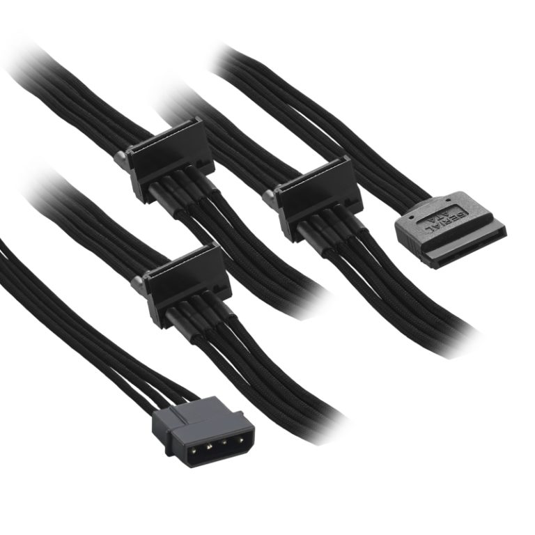 CableMod ModFlex Molex to 4 x SATA Power 80cm/20cm CableMod Global Store