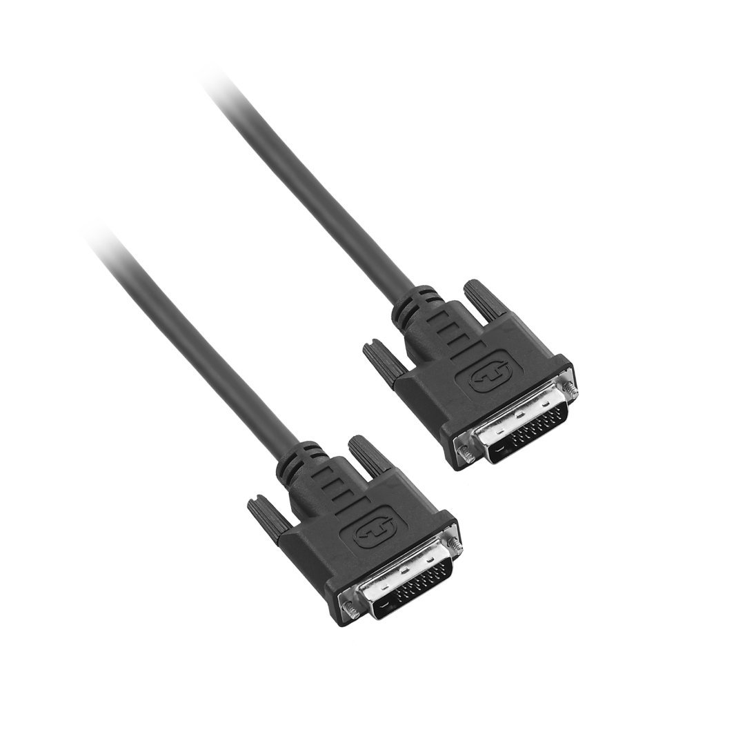 CableMod Basics DVI-D Dual Link Cable Male to Male - Black