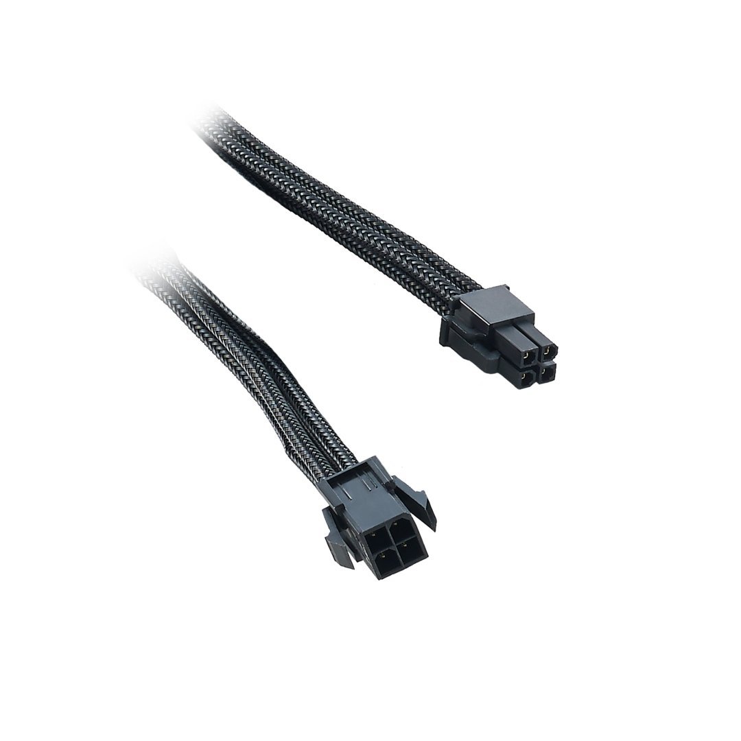 CableMod Basics ATX 4-Pin Cable Extension - Black 30cm