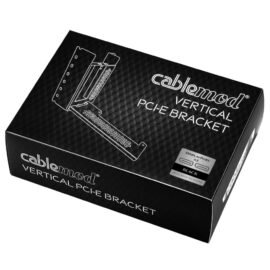 CableMod Vertical PCI-e Bracket - 2 x DisplayPort - BLACK