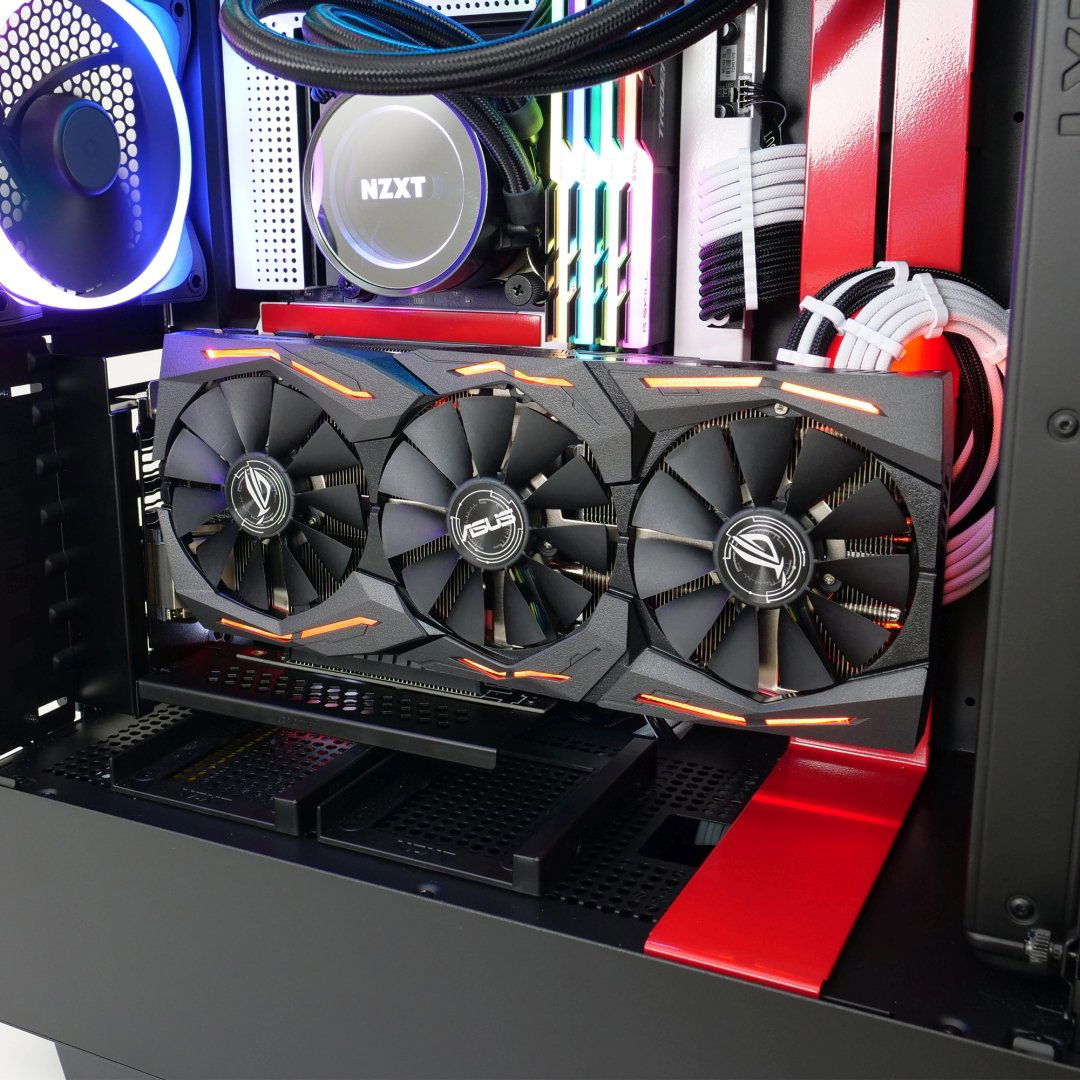 CableMod Vertical PCIe Bracket HDMI + DisplayPort BLACK CableMod