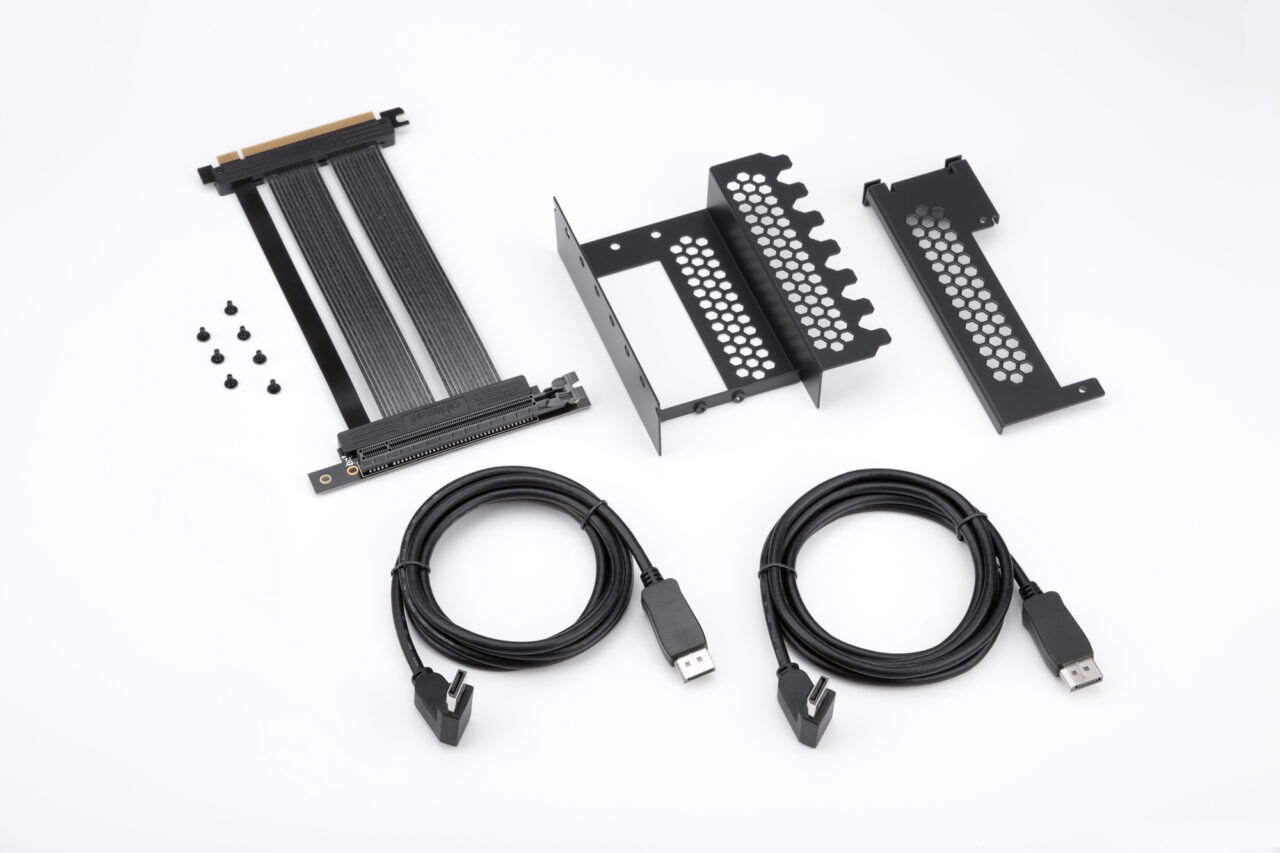 CableMod Vertical PCIe Bracket PCIe 4.0 Edition (Black, 2 x