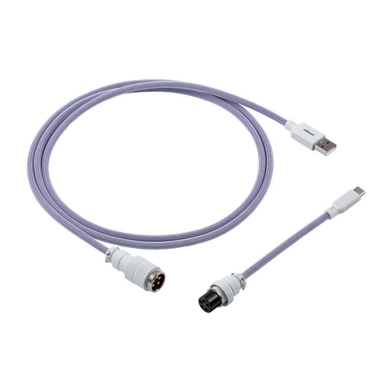 CableMod Pro Straight Keyboard Cable (Rum Raisin, USB A to USB Type C
