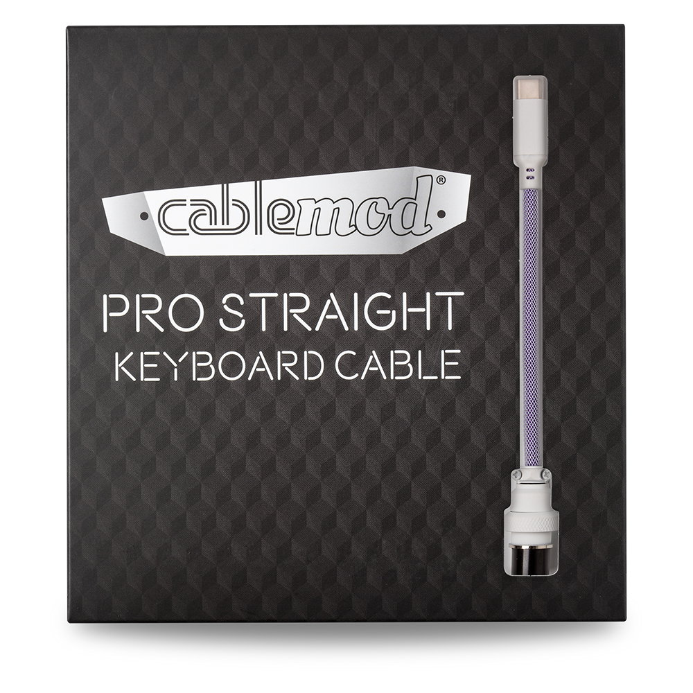 CableMod Pro Straight Keyboard Cable (Rum Raisin, USB A to USB Type C ...