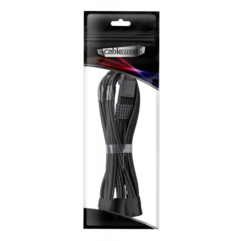 CableMod Pro ModMesh 12VHPWR StealthSense PCIe Cable Extension (16pin to Triple 8pin, 45cm