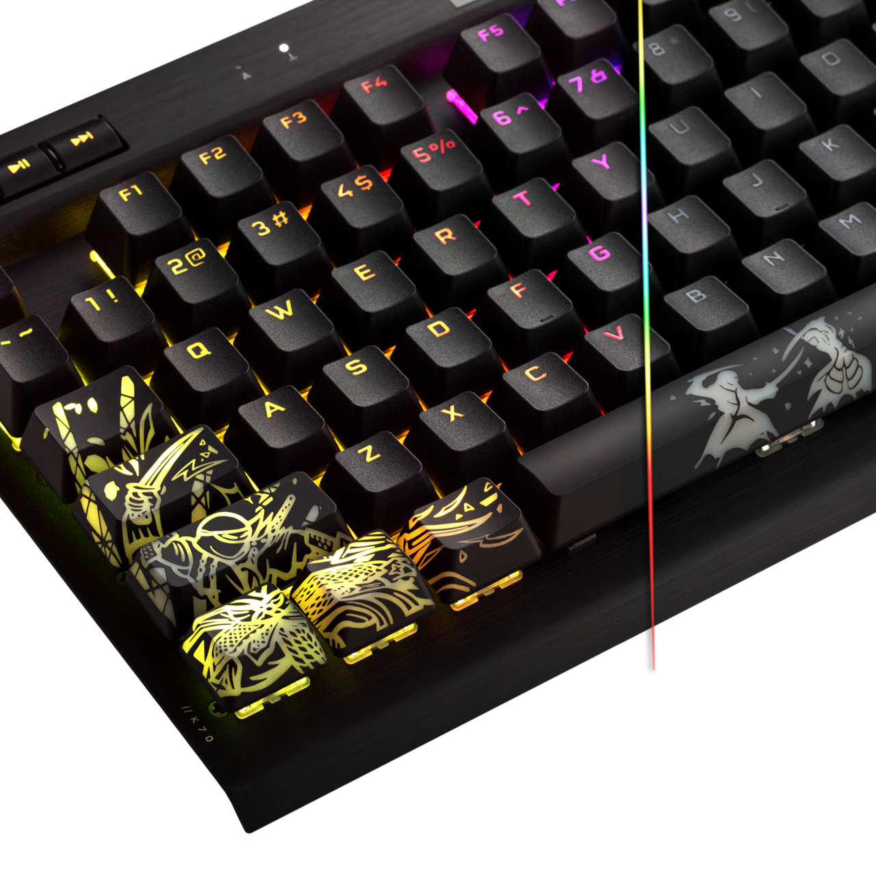 CableMod Premium ABS Laser Modifier Keycap Set CM Japan Ninja vs