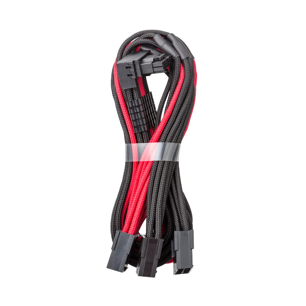 modmodmod CableMod Pro ModFlex Sleeved 12V-2x6 12VHPWR 90° StealthSense PCIe