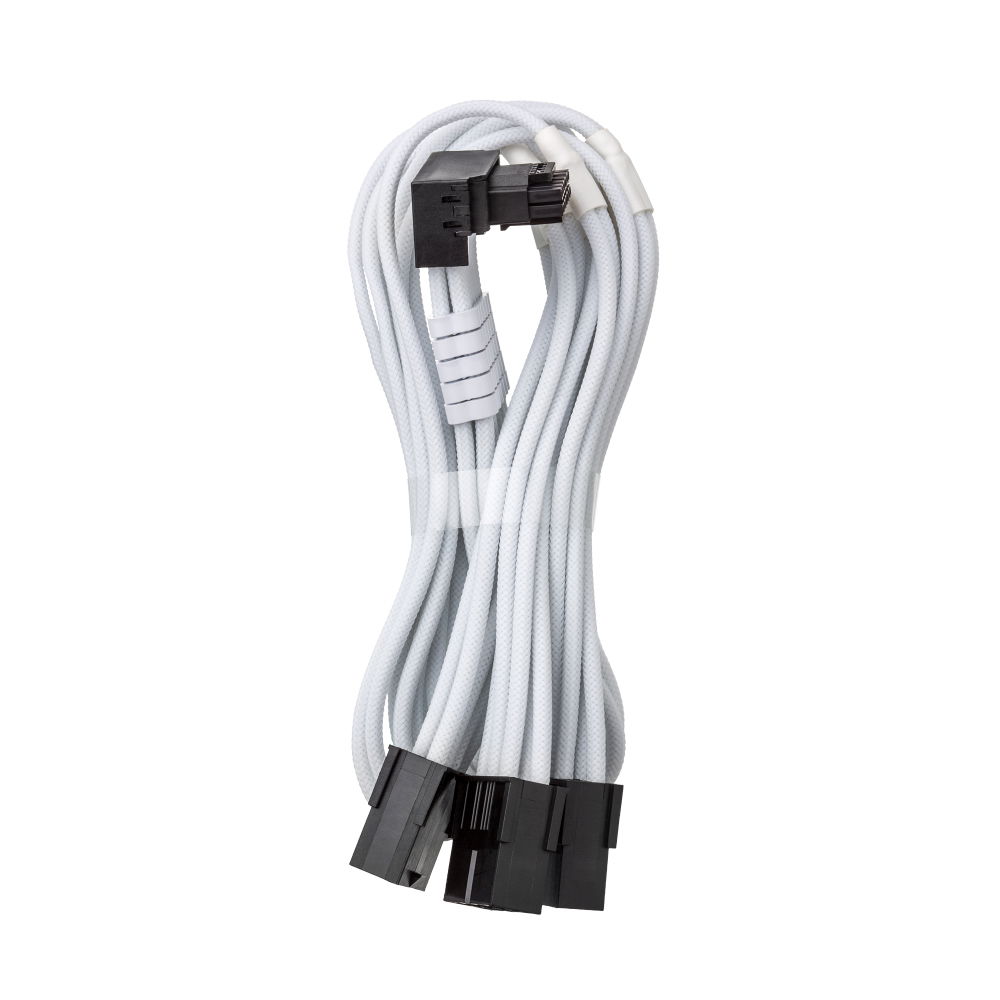 【新品】CableMod 白 スリーブケーブルセット 新品】CableMod 白 スリーブケーブルセット