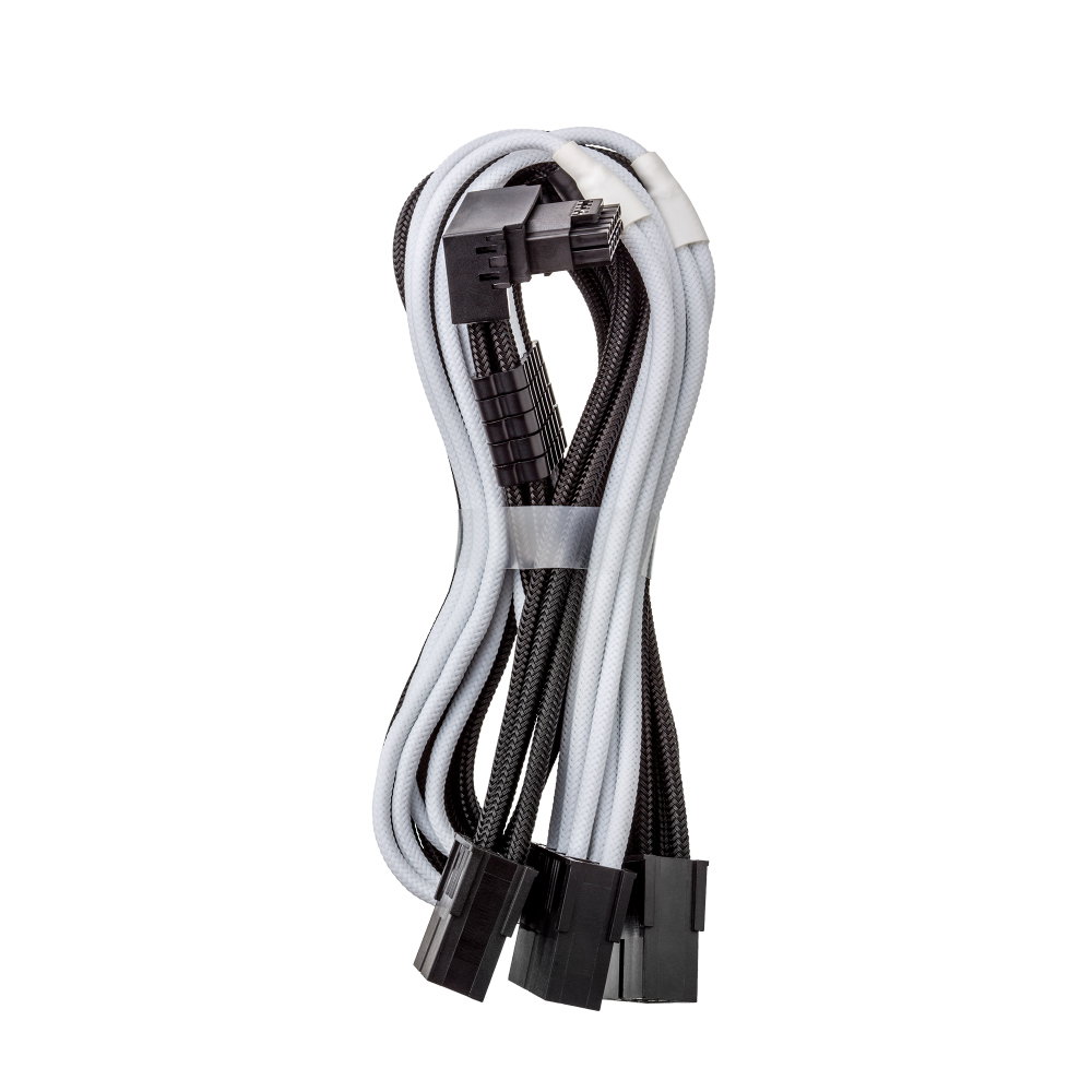 CableMod Pro ModMesh Sleeved 12V-2x6 12VHPWR 90° StealthSense PCIe