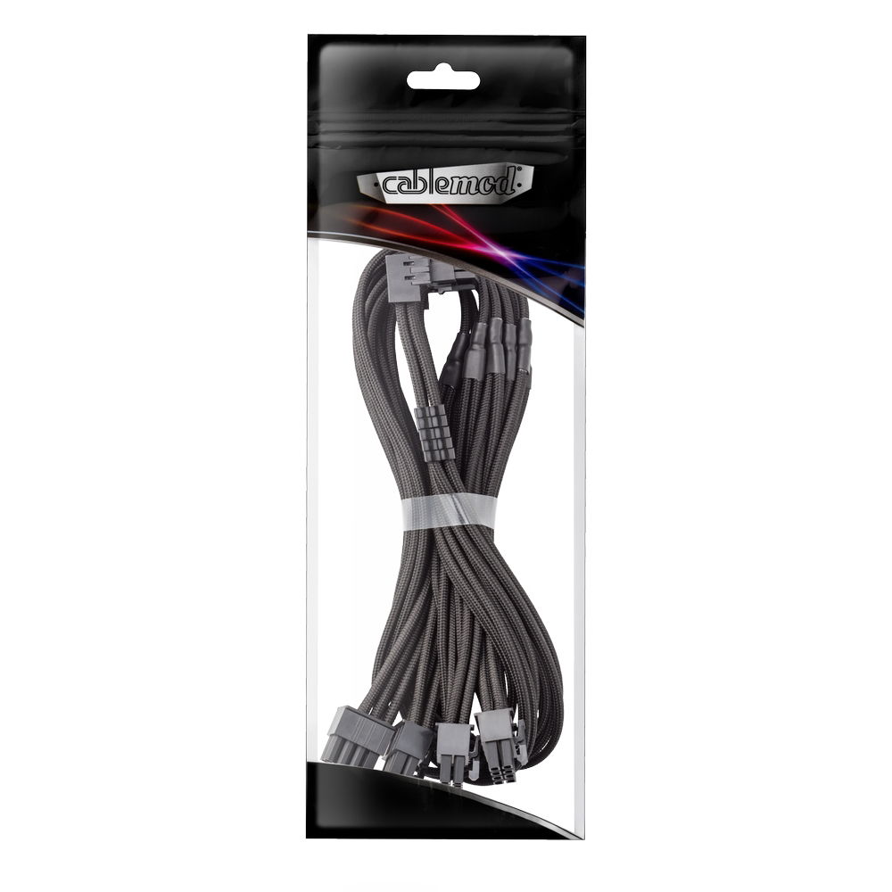 CableMod E-Series Pro ModFlex Sleeved 12V-2x6 12VHPWR 90